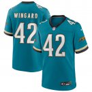 Jacksonville Jaguars #42 Andrew Wingard Throwback Vapor Limited Jersey Teal