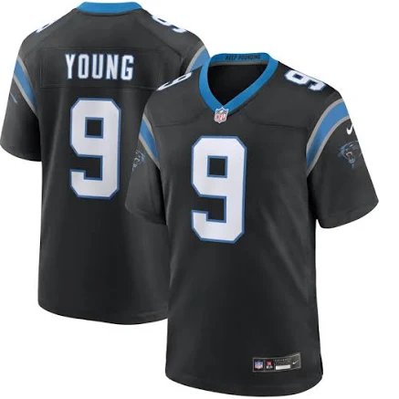 Bryce Young Carolina Panthers Nike NFL Draft First Round Pick Alternate Game Jersey Black