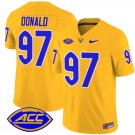 Aaron Donald Jersey #97 Pittsburgh Panthers Vapor Limited College Football Stitc
