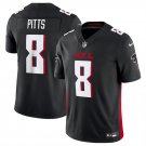 Men's Falcons #8 Kyle Pitts Black F.U.S.E. Limited Stitched Football Jersey