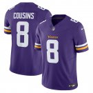 Minnesota Vikings #8 Kirk Cousins Purple F.U.S.E. Limited Football Jersey