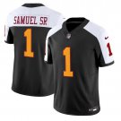 Deebo Samuel Sr Jersey #1 Throwback Vapor Limited All Stitched Black