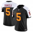 Jayden Daniels Jersey #5 Throwback Vapor Limited All Stitched Black