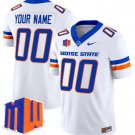 Boise State Broncos #00 Custom White F.U.S.E. College Football Jersey