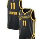 Klay Thompson Golden State Warriors 2023-24 Swingman Jersey Black City Edition