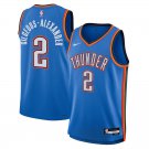 Shai Gilgeous-Alexander Oklahoma City Thunder 2024 Swingman Edition Jersey Blue