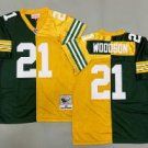 Charles Woodson Green Bay Packers Split Throwback Retired Player Jersey