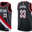Portland Trail Blazers #33 Toumani Camara Black Icon Edition Swingman Jersey