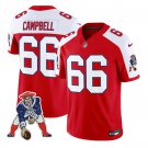 Will Campbell Jersey #66 Throwback Football Vapor Limited Stitched