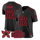 Jason Kelce Jersey #62 Stranger Things Edition Vapor Limited All Stitched