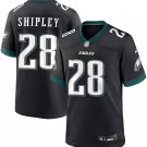 Philadelphia Eagles #28 Will Shipley Nike Black Limited Player Jersey