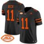 Carson Beck Jersey #11 Miami Hurricanes 2025 Limited Stitched Black