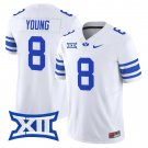 Steve Young Jersey #8 BYU Cougars Vapor Limited College Football Stitched White