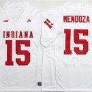 Men's Indiana Hoosiers #15 Fernando Mendoza White F.U.S.E. Stitched Jersey