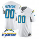 Custom Los Angeles Chargers Jersey Name Number Alternate 2025 Stitched White