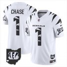 Ja'Marr Chase Cincinnati Bengals Special Vapor Limited White Limited Jersey