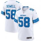 Penei Sewell Detroit Lions Game Jersey White
