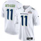 Seattle Seahawks #11 Jaxon Smith-Njigba White Super Bowl LX Patch Football Game Jersey