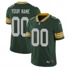 Green Bay Packers #00 Custom Green Vapor Untouchable Limited Jersey