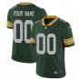 Green Bay Packers #00 Custom Green Vapor Untouchable Limited Jersey