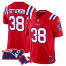 Rhamondre Stevenson Patriots Bill Belichick Champions Vapor Red Jersey