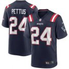 Dell Pettus New England Patriots Game Jersey Navy