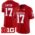 Ty Son Lawton Jersey #17 Indiana Hoosiers 2025 Limited Stitched Red