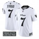 C.J. Stroud Jersey #7 Houston Texans Gothic Lone Star Shadows Edition White
