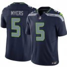 Men's Seattle Seahawks #5 Jason Myers Navy 2025 F.U.S.E. Vapor Untouchable Limited Jersey