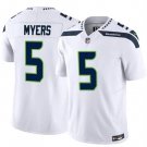 Men's Seattle Seahawks #5 Jason Myers White 2025 F.U.S.E. Vapor Untouchable Limited Jersey