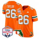 Sean Taylor Jersey #26 Miami Hurricanes 2026 Fiesta Bowl Florida Orange