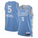 Sam Merrill 5 Cleveland Cavaliers 2024-25 City Edition Jersey Blue