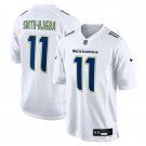 Seattle Seahawks #11 Jaxon Smith-Njigba Nike White Tundra Fashion Game Jersey