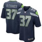 Shaun Alexander Seattle Seahawks Game Jersey Navy