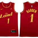Cleveland Cavaliers #1 James Harden Red 2025-26 City Edition Swingman Jersey