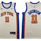 New Yok Knicks #11 Jalen Brunson 2026 City Edition Basketball Jersey Cream