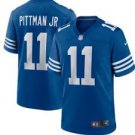 Indianapolis Colts #11 Michael Pittman Jr. Limited Retro Jersey Royal Blue