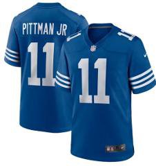 Indianapolis Colts #11 Michael Pittman Jr. Limited Retro Jersey Royal Blue