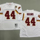 Washington Commanders Redskins #44 John Riggins White Throwback Football Jersey