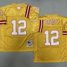Tom Brady Tampa Bay Buccaneers Gold Throwback Football Jersey