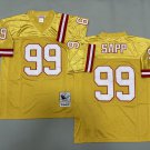 Warren Sapp Tampa Bay Buccaneers Gold Throwback Football Jersey