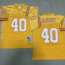 Mike Alstott Tampa Bay Buccaneers Gold Throwback Football Jersey