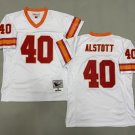 Mike Alstott Tampa Bay Buccaneers White Throwback Football Jersey