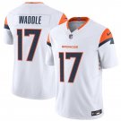 Men's Denver Broncos #17 Jaylen Waddle White 2026 F.U.S.E. Vapor Limited Football Jersey