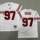 Men's Mitchell & Ness Bryant Young San Francisco 49ers Throwback Jersey White
