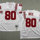 Men's Mitchell & Ness Jerry Rice San Francisco 49ers Throwback Jersey White