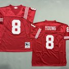 Men's Mitchell & Ness Steve Young San Francisco 49ers Throwback Jersey Red