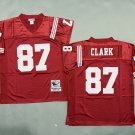 Men's Mitchell & Ness Dwight Clark San Francisco 49ers Throwback Jersey Red