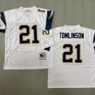 Men's Mitchell & Ness Chargers LaDainian Tomlinson Throwback Football Jersey White