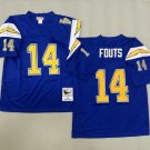 Men's Mitchell & Ness Chargers Dan Fouts Throwback Football Jersey Royal